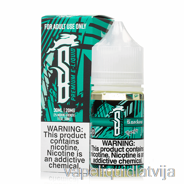 Nokauts - Pašnāvības Zaķa Sāļi - 30ml 20mg Vape šķidrums